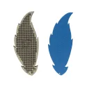 Mėlyna plunksna KF022/45-2