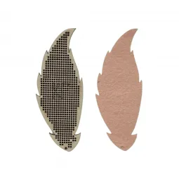 Spalvingas plunksna KF022/45-3