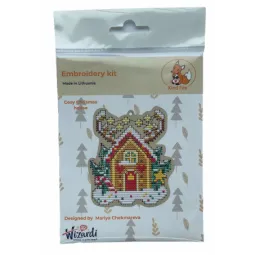 Maison de Noël douillette KF022/90