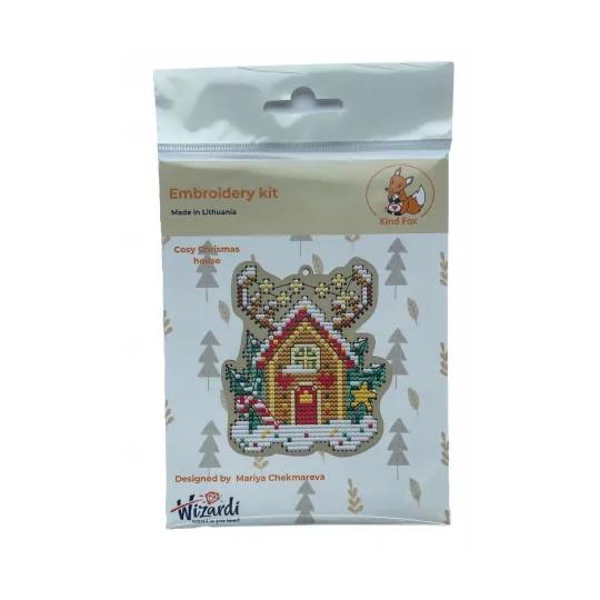 Maison de Noël douillette KF022/90