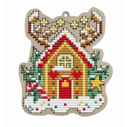 Maison de Noël douillette KF022/90