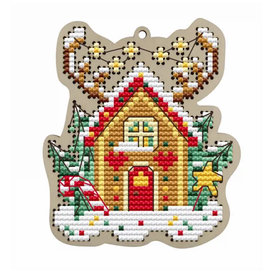 Maison de Noël douillette KF022/90