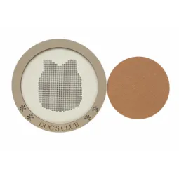 Cute dog (Wooden base with frame) KF058/7