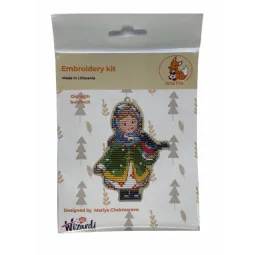 Mergaitė su zylė KF022/72