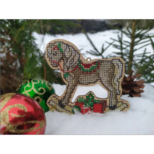 Christmas horse  KF022/74