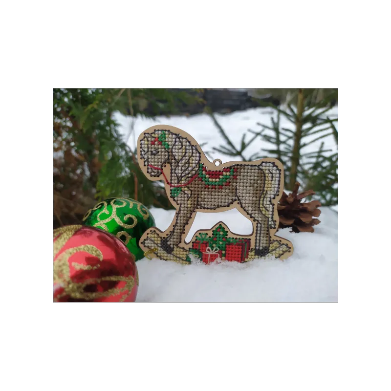 Christmas horse  KF022/74