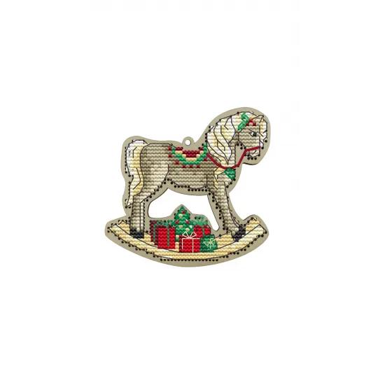 Cheval de Noël KF022/74