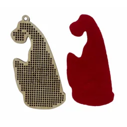 Gnome avec sapin de Noël KF022/80