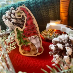 Gnom mit Weihnachtsbaum KF022/80