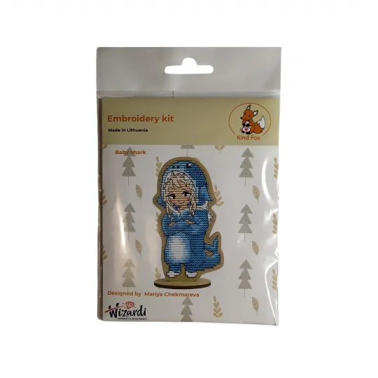 Stickset Baby Hai KF022/120