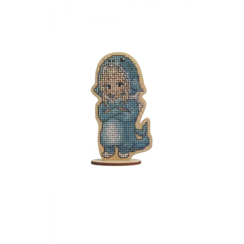 Siuvinėjimo rinkinys Baby shark KF022/120