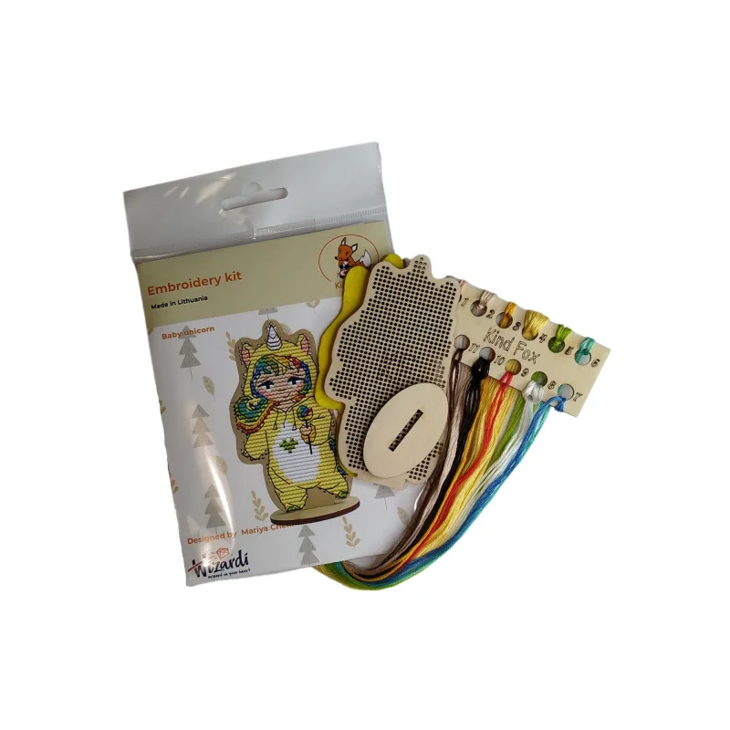 Siuvinėjimo rinkinys Baby vienaragis KF022/122
