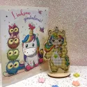 Siuvinėjimo rinkinys Baby vienaragis KF022/122
