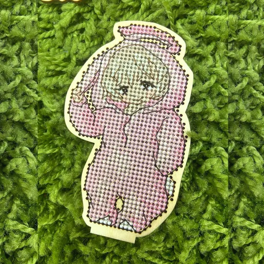 Kit de broderie 3 Lapin bébé KF022/123 Kit de broderie 3 Lapin bébé KF022/123