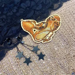 Siuvinėjimo rinkinys  Leopard  bateliai KF022/140