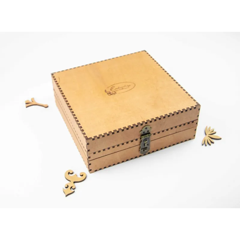 Organisateur pour aiguilles sur socle en bois. Noyer, 210 trous OG-064