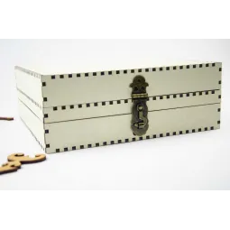 Organizer for needles on a wooden base. Ivory, 210 holes OG-066