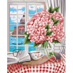 Malen nach Zahlen Set Morgen in Venedig 40x50 cm B103