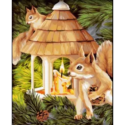 Voverių broliai 40x50 cm L035