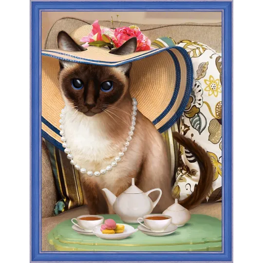 SALE (Discontinued) Tea Party 30x40 cm AZ-1729