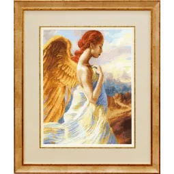 Kryželiu siuvinėjimo rinkinys "Gražus angelas" 38 × 30 cm S/CHM078