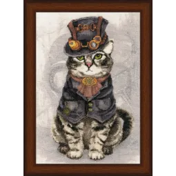 Cross stitch kit "Master of Time" 38x25.7cm S/LS005