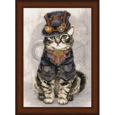 Cross stitch kit "Master of Time" 38x25.7cm S/LS005