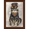 Cross stitch kit "Master of Time" 38x25.7cm S/LS005