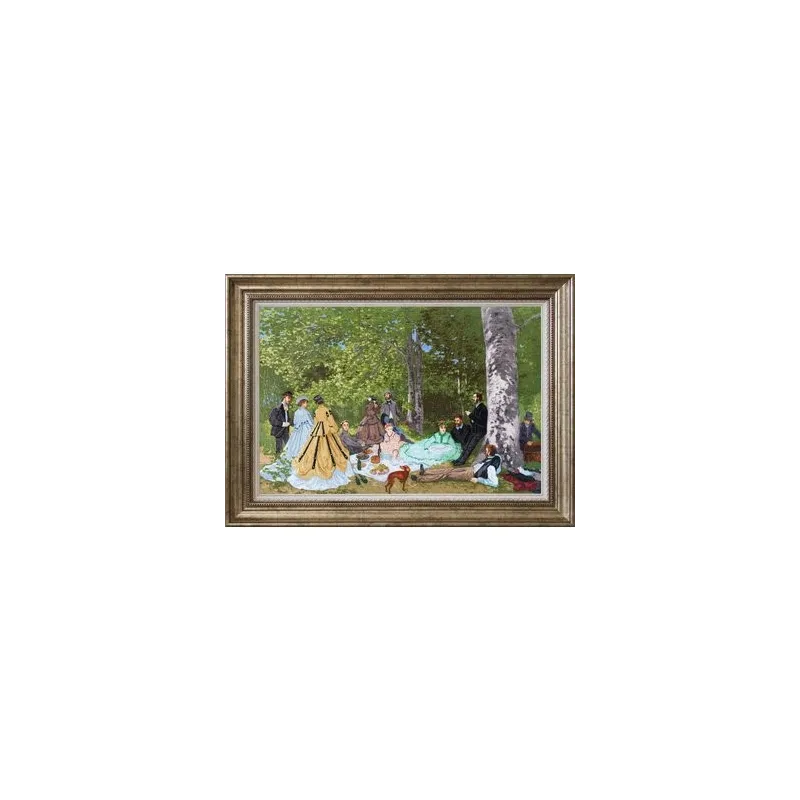 Cross stitch kit "Breakfast on the grass" 55.6 × 83.3 cm S/MK057