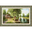 Cross stitch kit "Summer Idyll" 40x70 cm S/PF015