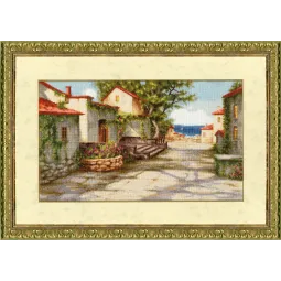 Siuvinėjimo rinkinys "Kelias į jūrą" 22,85 x 38,2 cm S/DL036