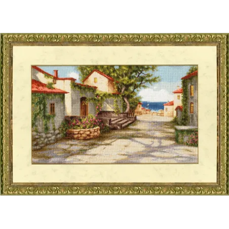 Cross stitch kit "Road to the Sea" 22.85 x 38.2 cm S/DL036