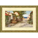 Cross stitch kit "Road to the Sea" 22.85 x 38.2 cm S/DL036