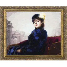 Kreuzstich-Set "Stranger" 36x45 cm S/MK015