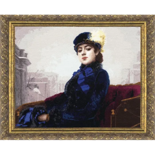 Cross stitch kit "Stranger" 36x45 cm S/MK015