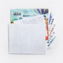 (VENTE) Kit de peinture par numéros. T003 Soyez libre 40*50