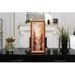 Набор для вышивания крестиком "Западная улица" 40.8×14.8 см S/GM050