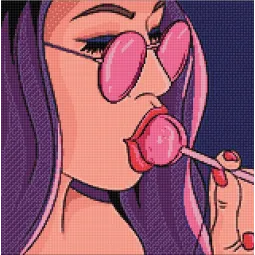 (D) Pop art 40*40 WD3026