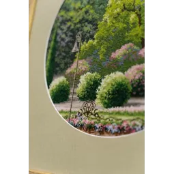 Kreuzstich-Set "Sommerpark" 31.7×31.7 cm S/VM037