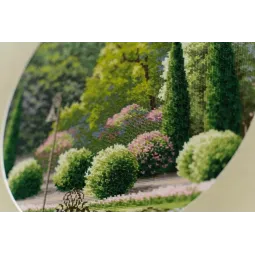 Kreuzstich-Set "Sommerpark" 31.7×31.7 cm S/VM037