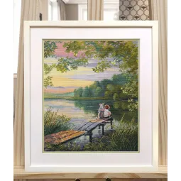 Kreuzstich-Set "Unbeschwerte Kindheit" S1577