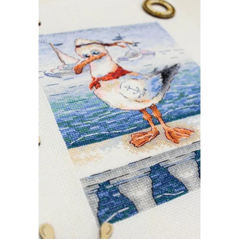 Cross stitch kit "Brave Sailor" SM-748