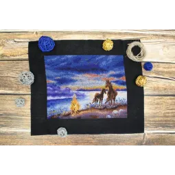 Набор для вышивания крестиком "Летняя ночь" SNV-819