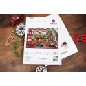 Counted cross stitch kit "Cosy Fireplace" 49x33cm SBU5041
