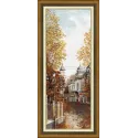 Набор для счетного креста "Центральная улица" 14,8x40,8 см S/GM055