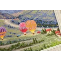 Counted cross stitch kit "Balloon Festival" 45.5x41.5 cm S/DL039