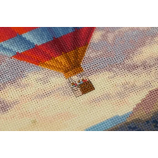 Kreuzstich-Set "Ballonfest" 45,5x41,5 cm S/DL039