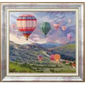 Kit de point de croix compté "Fête des ballons" 45,5x41,5 cm S/DL039