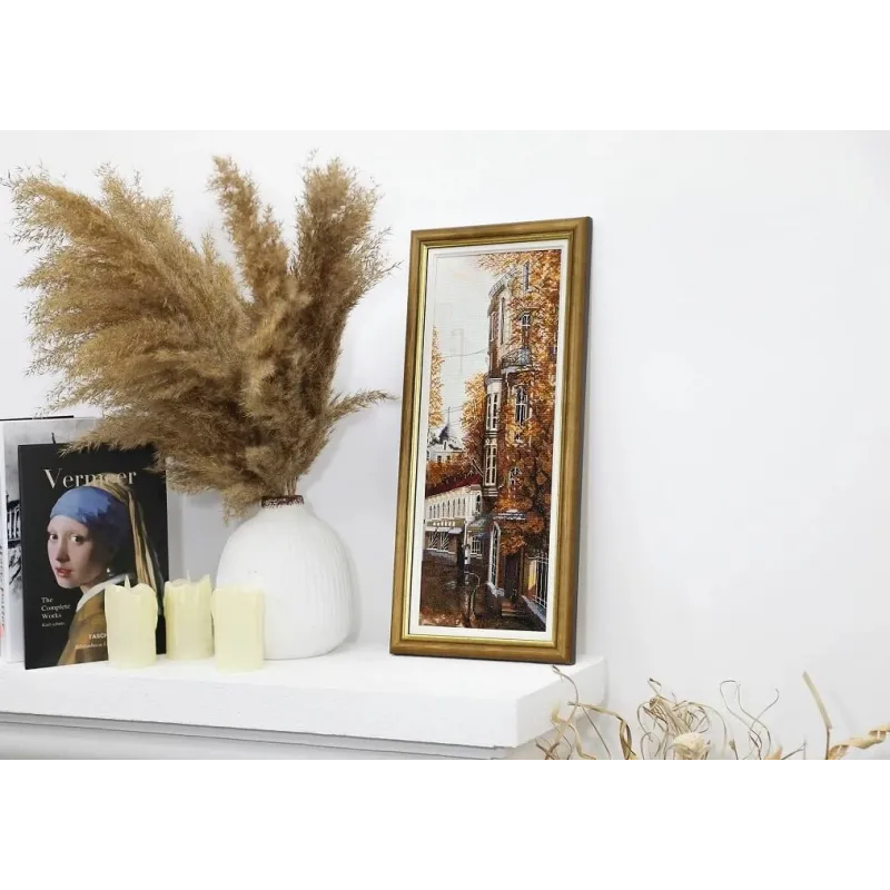 Gezählter Kreuzstich-Kit "Oststraße" 14,8x40,8 cm S/GM056