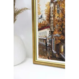 Counted cross stitch kit "East street" 14.8x40.8 cm S/GM056